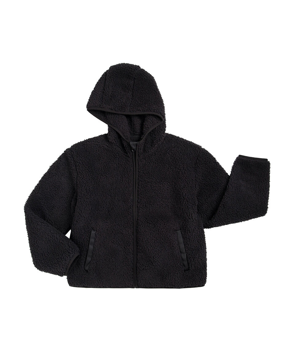 Buzo ni&ntilde;a chiporro negro