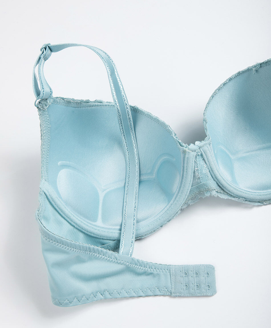 Corpi&ntilde;o mujer encaje pushup