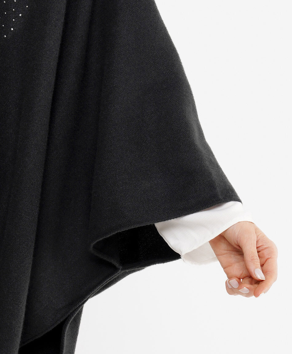 Poncho mujer dise&ntilde;o diamonds