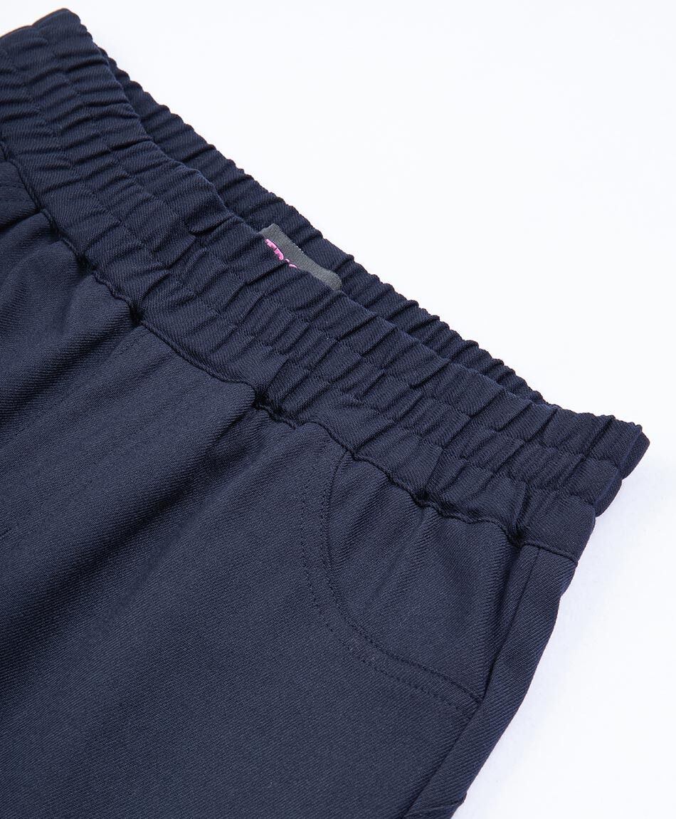 Pantal&oacute;n escolar elasticado navy ni&ntilde;a