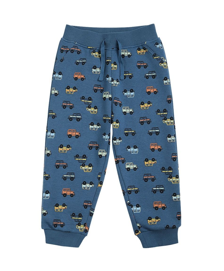 Pantal&oacute;n beb&eacute; estampado autitos