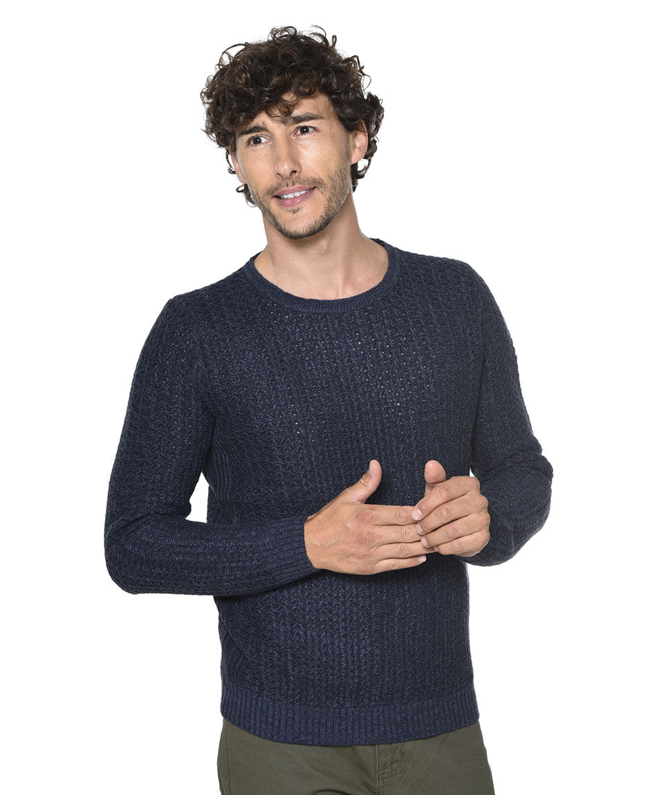 Sweater  melange bolsillo