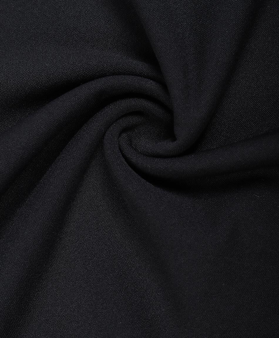 Camiseta mujer polar lisa black