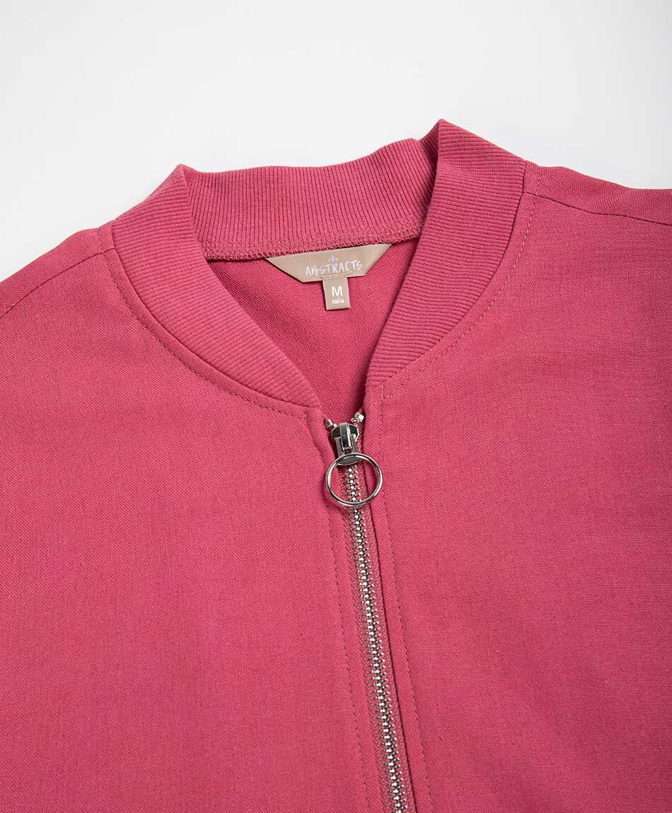 Campera mujer bolsillos lino