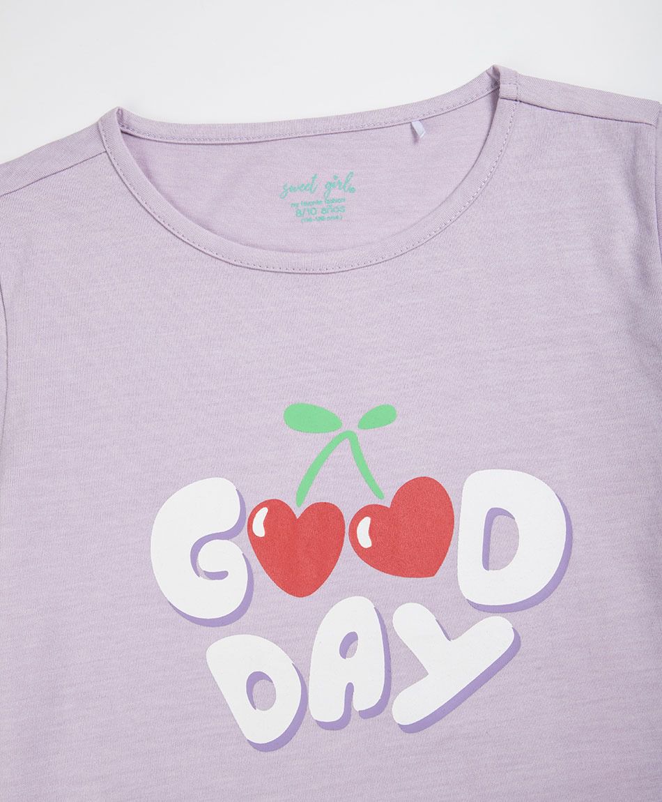 Remera ni&ntilde;a good day