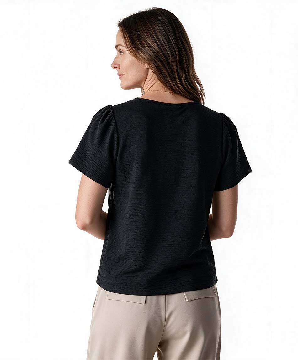 Camisa mujer manga princesa
