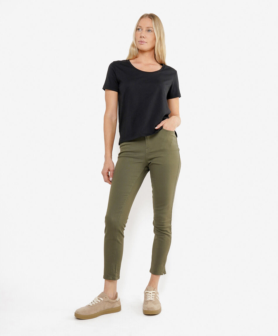 Jeans mujer liso skinny fit