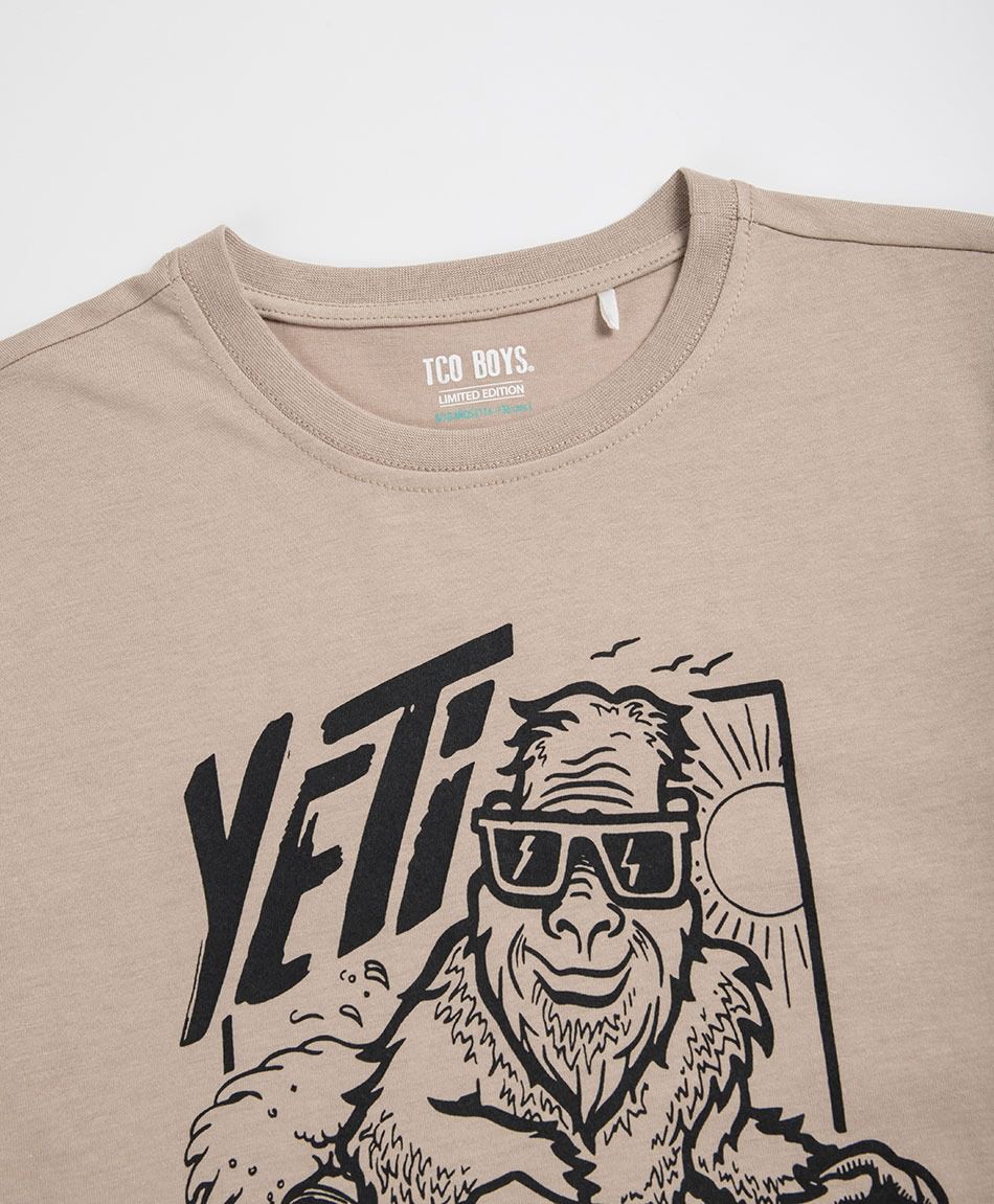Remera ni&ntilde;o yeti