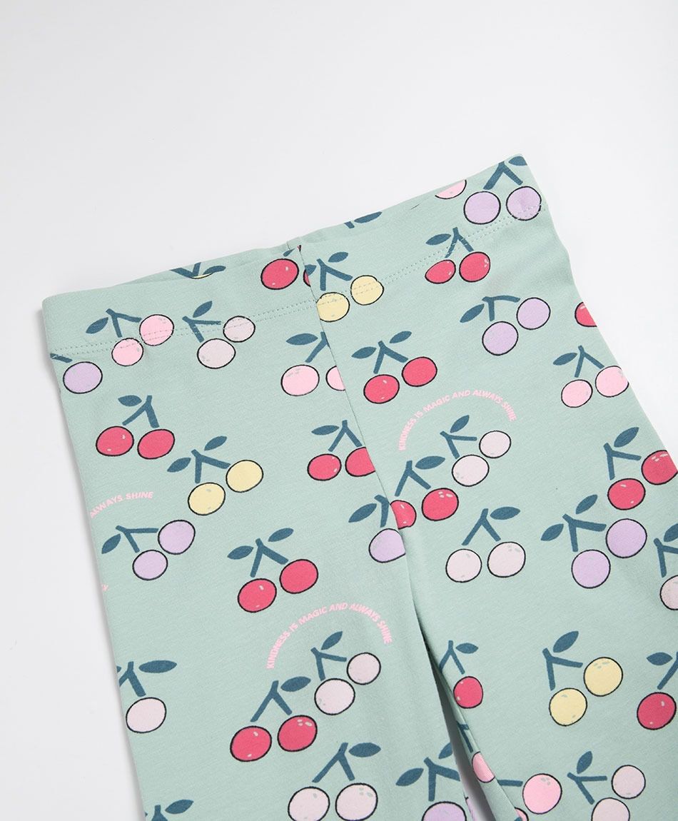 Leggins beb&eacute; cerezas colores