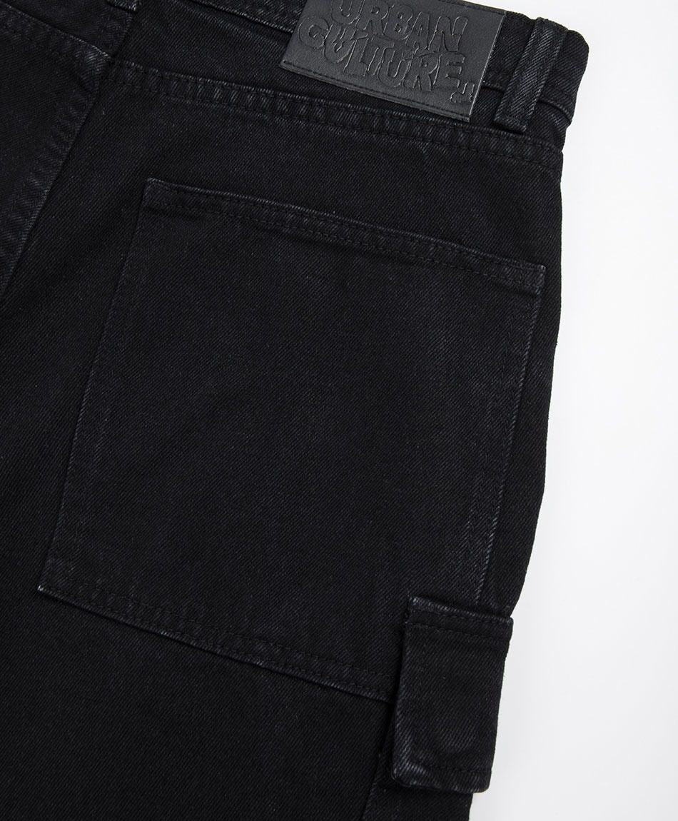 Jeans hombre cargo black
