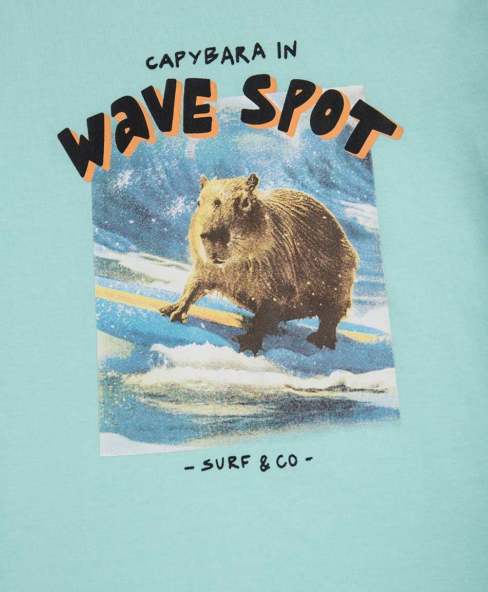 Remera ni&ntilde;o capibara