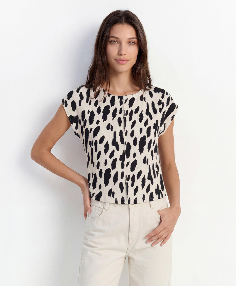 Remera mujer manchas