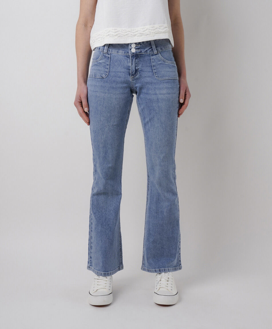 Jeans mujer flare