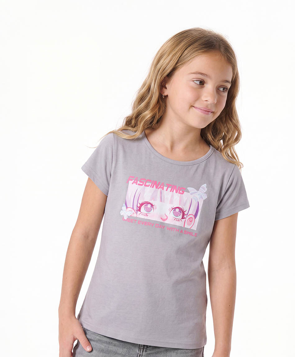 Remera nina anime