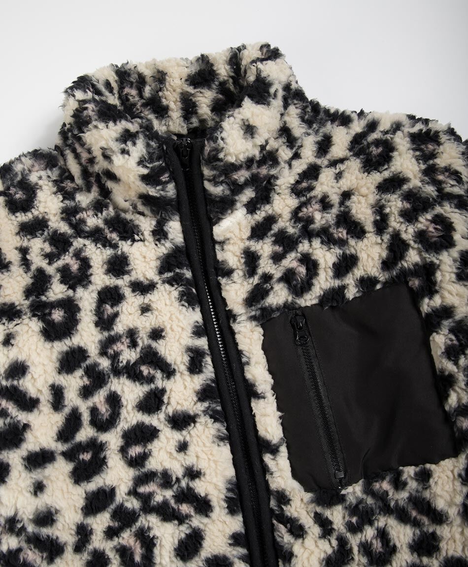 Buzo ni&ntilde;a sherpas animal print