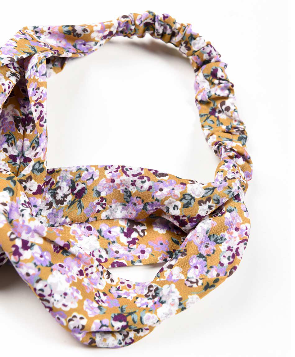 Bandana mujer floreada