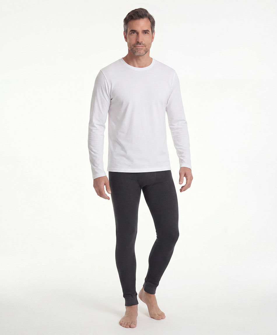 Boxer hombre largo t&eacute;rmico grey