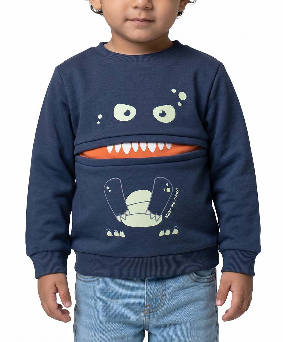 Buzo beb&eacute; dise&ntilde;o monstruo