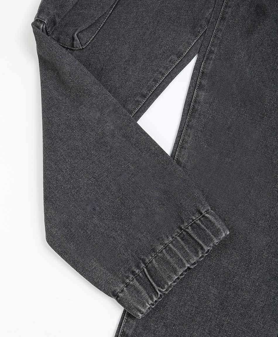 Pantal&oacute;n ni&ntilde;o cargo gris