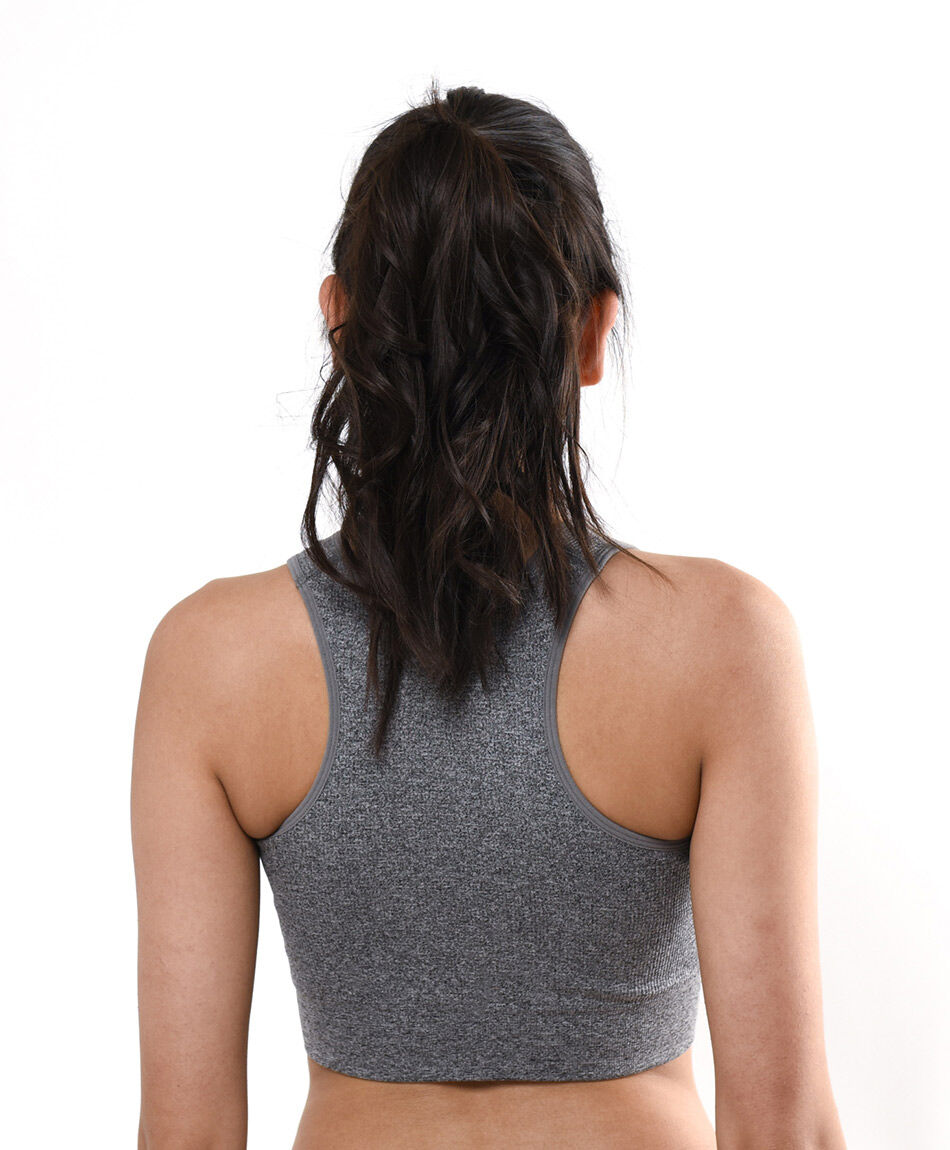 Peto mujer polera melange