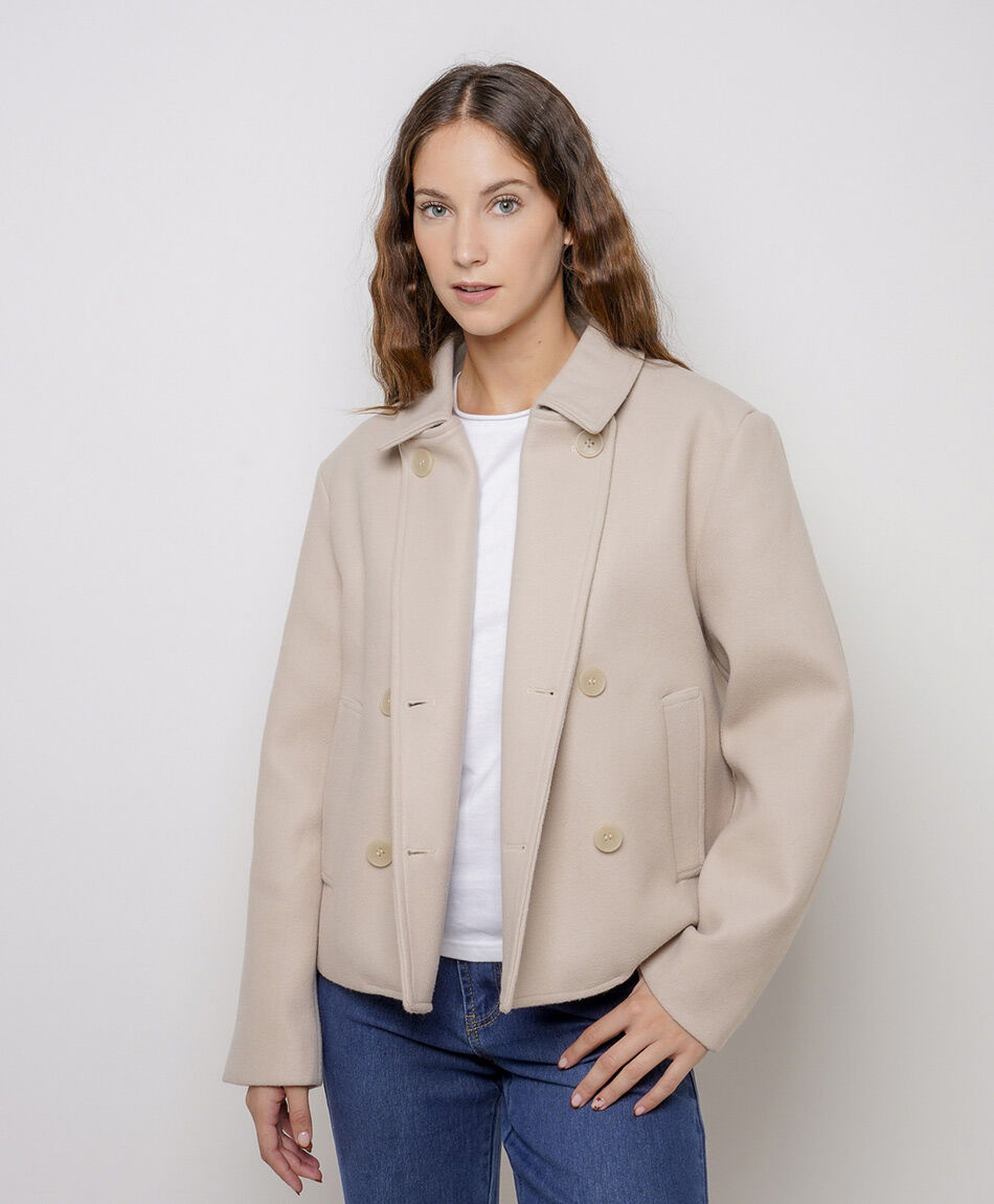 Chaqueta mujer cruzada