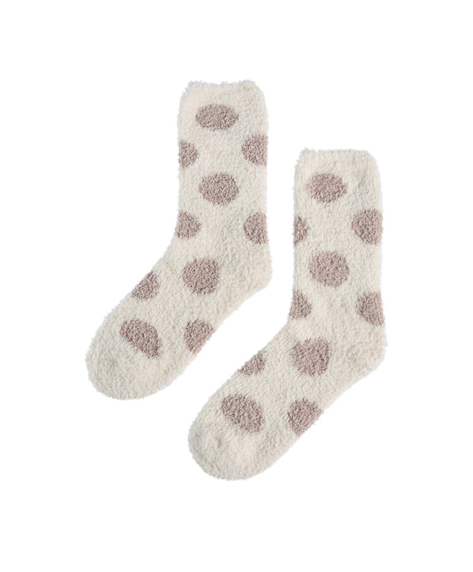 Pack 2 medias mujer lunares