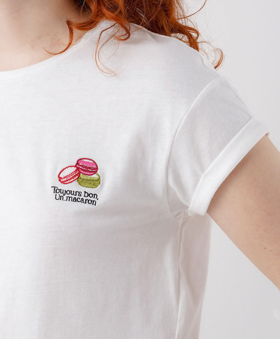 Remera mujer macaroons