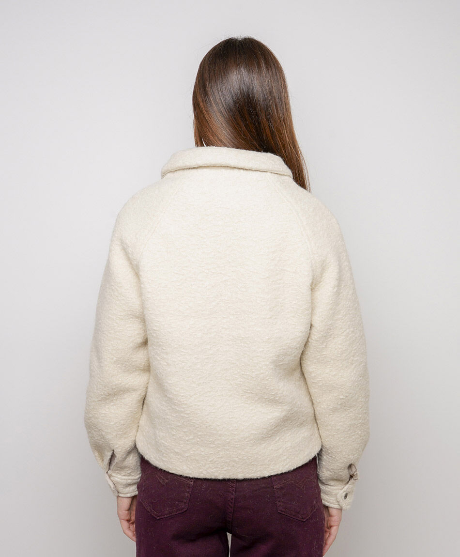 Campera mujer bolsillos invierno