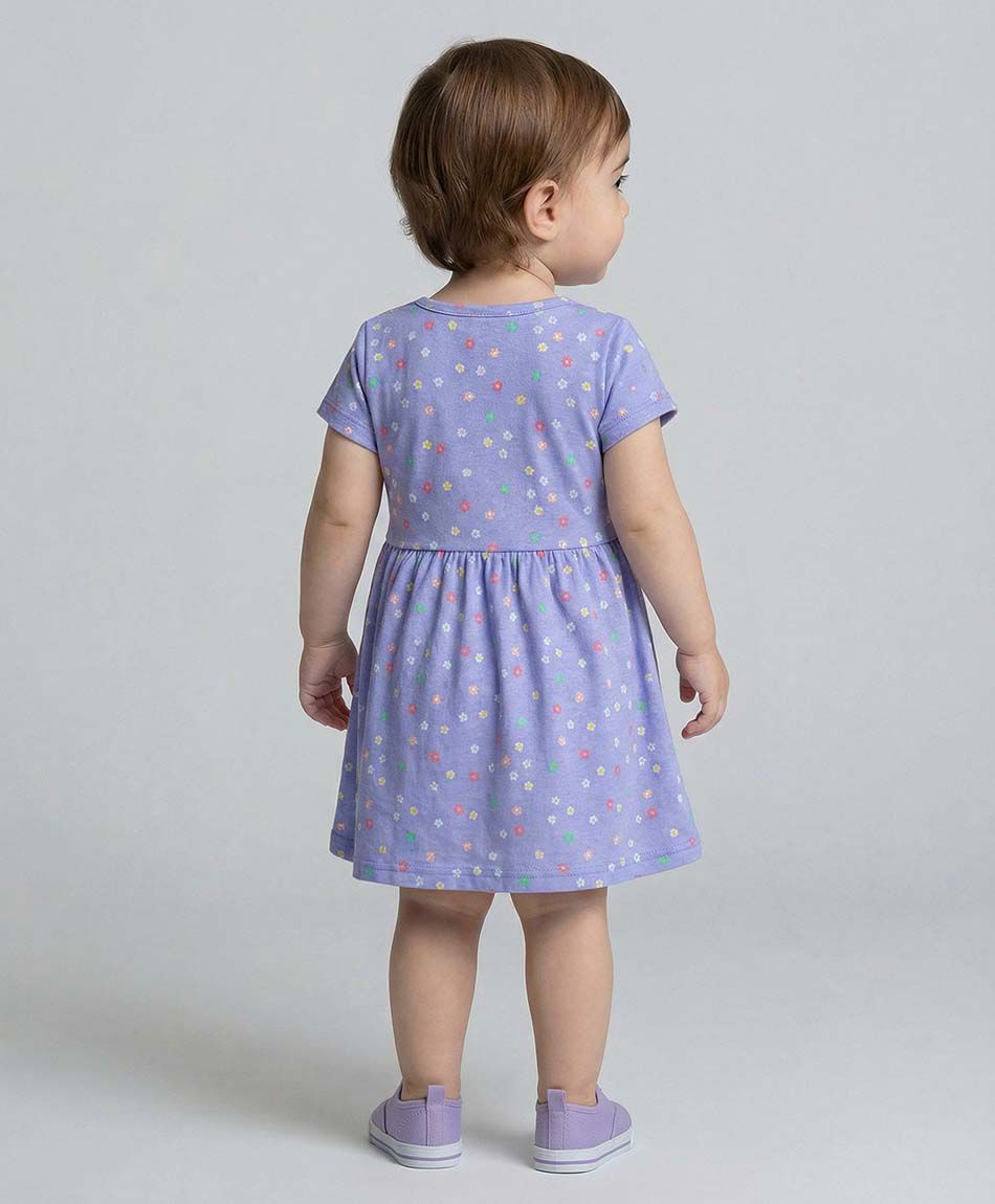 Vestido beb&eacute; florcitas