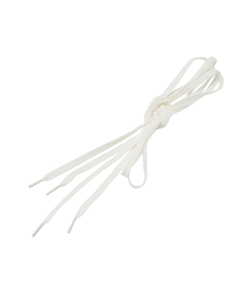 Cord&oacute;n zapatilla blanco