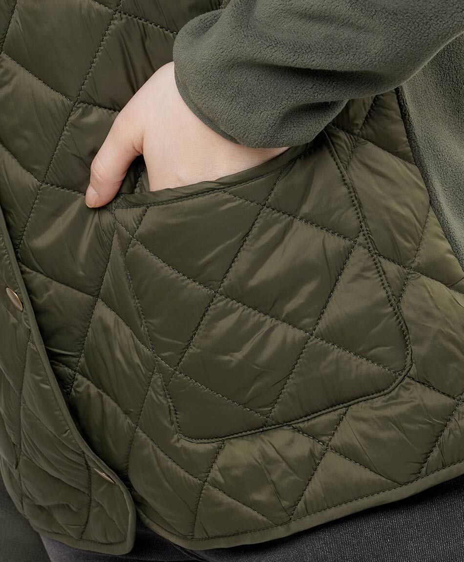 Campera mujer mixta quilt