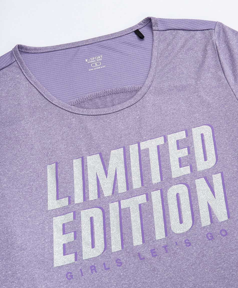 Remera deportiva mujer limited edition