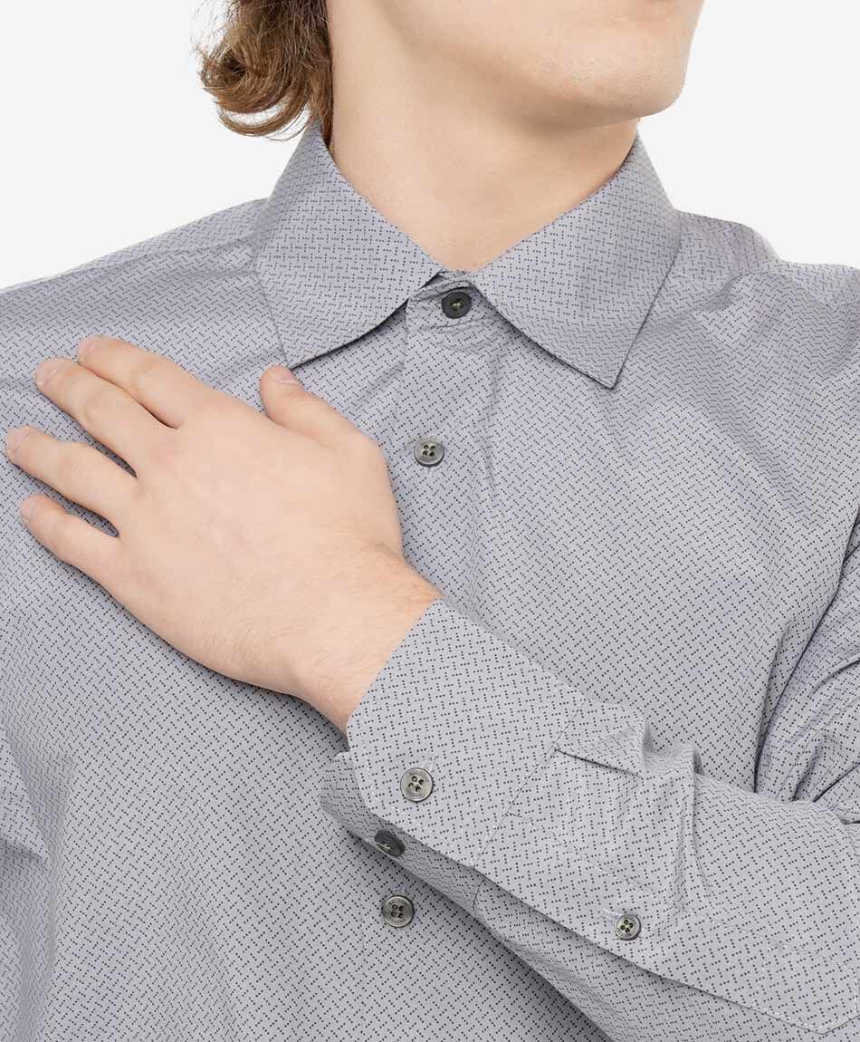 Camisa hombre gris