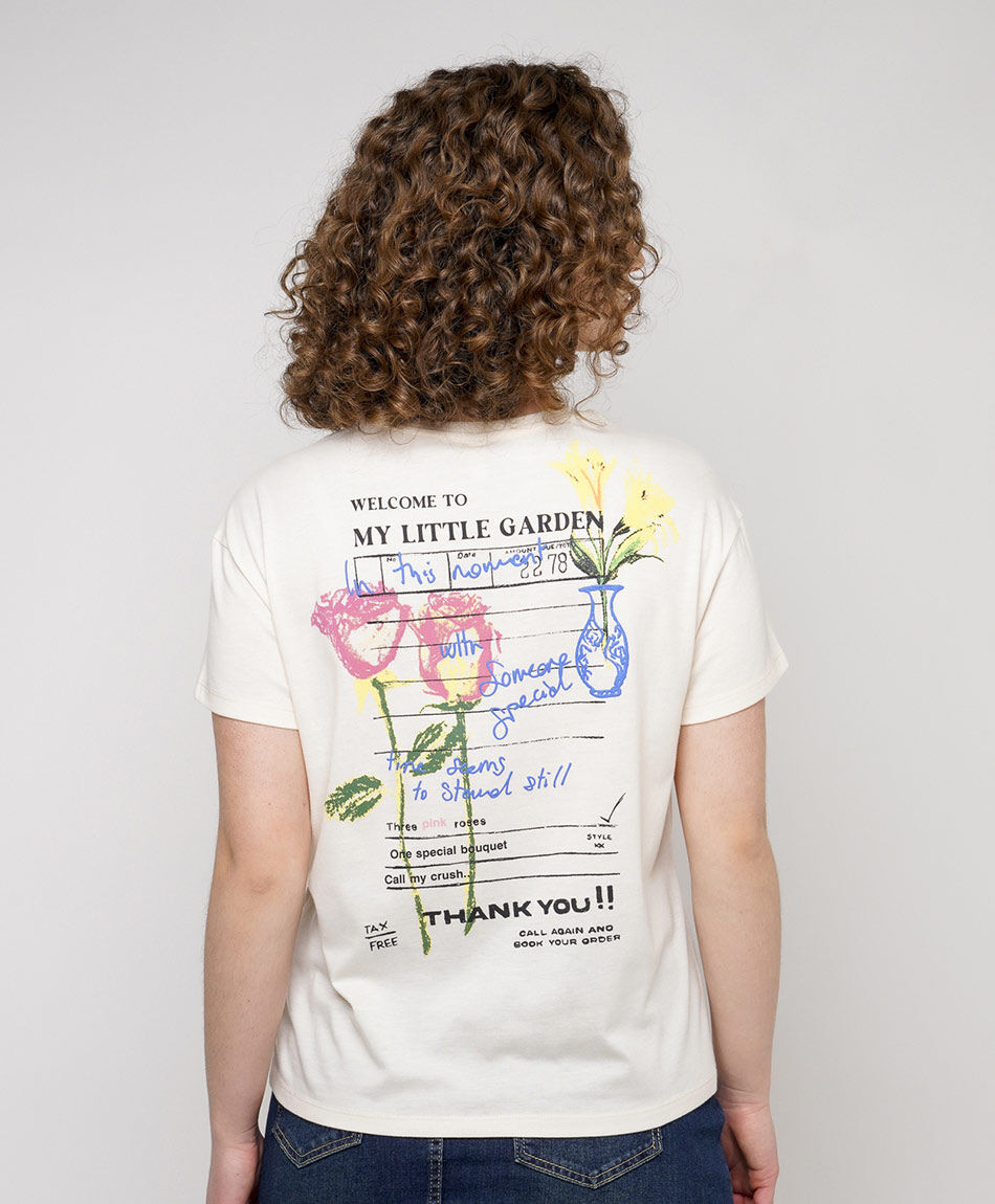 Remera mujer garden