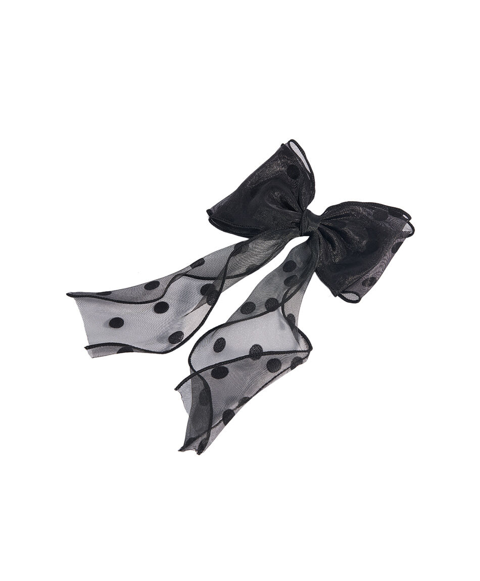 Pinche mujer lunares negro