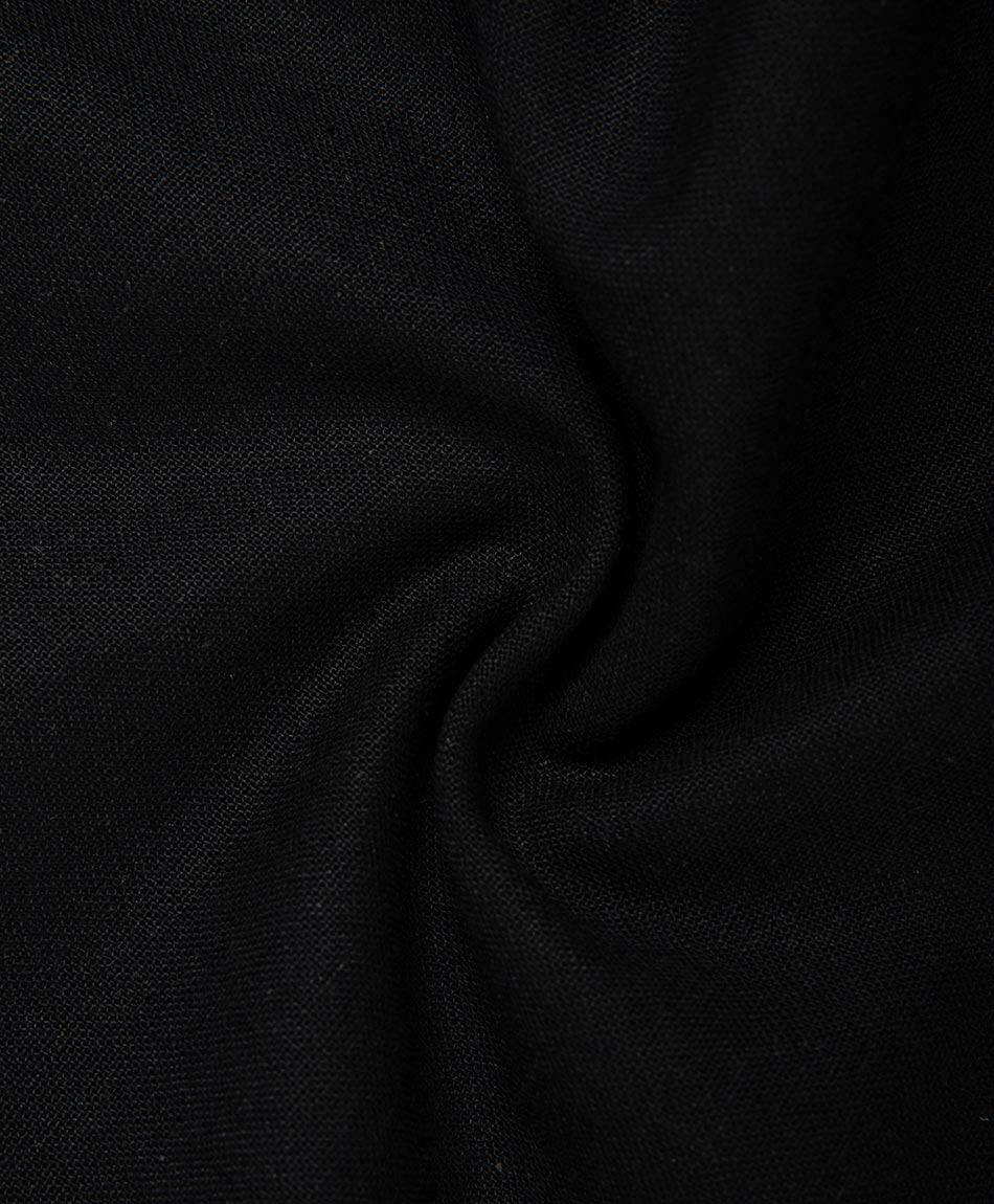 Blazer mujer lino negro