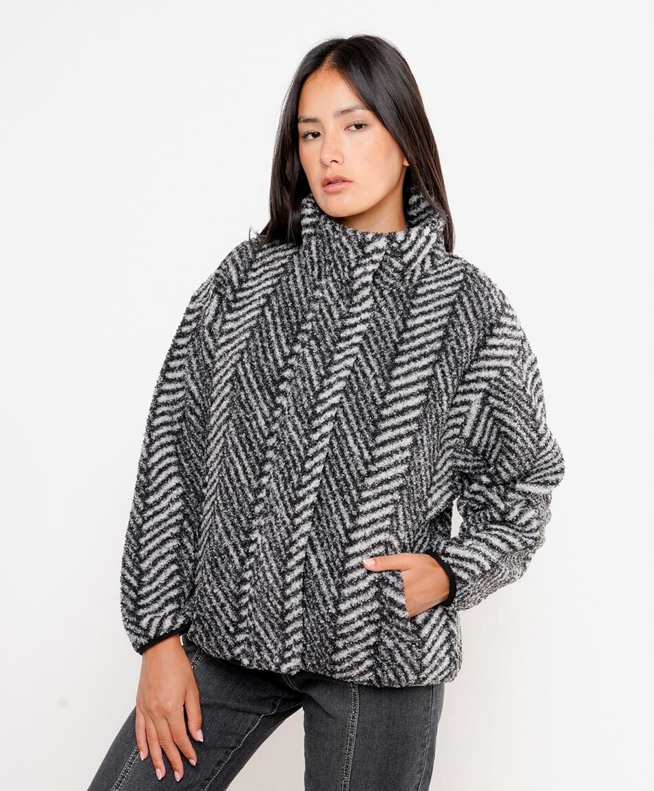 Campera mujer zigzag
