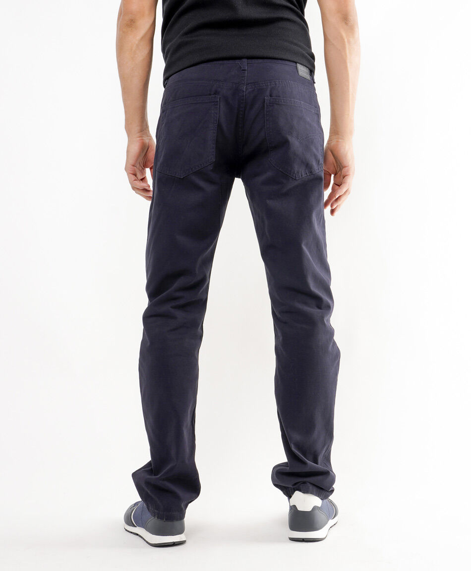 Pantal&oacute;n hombre b&aacute;sico navy
