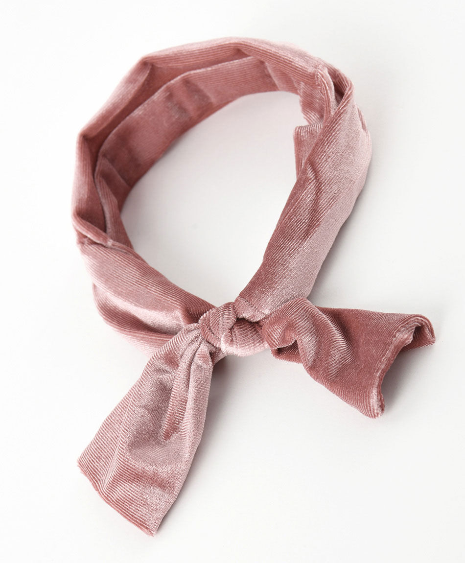 Cintillo estilo bandana velvet
