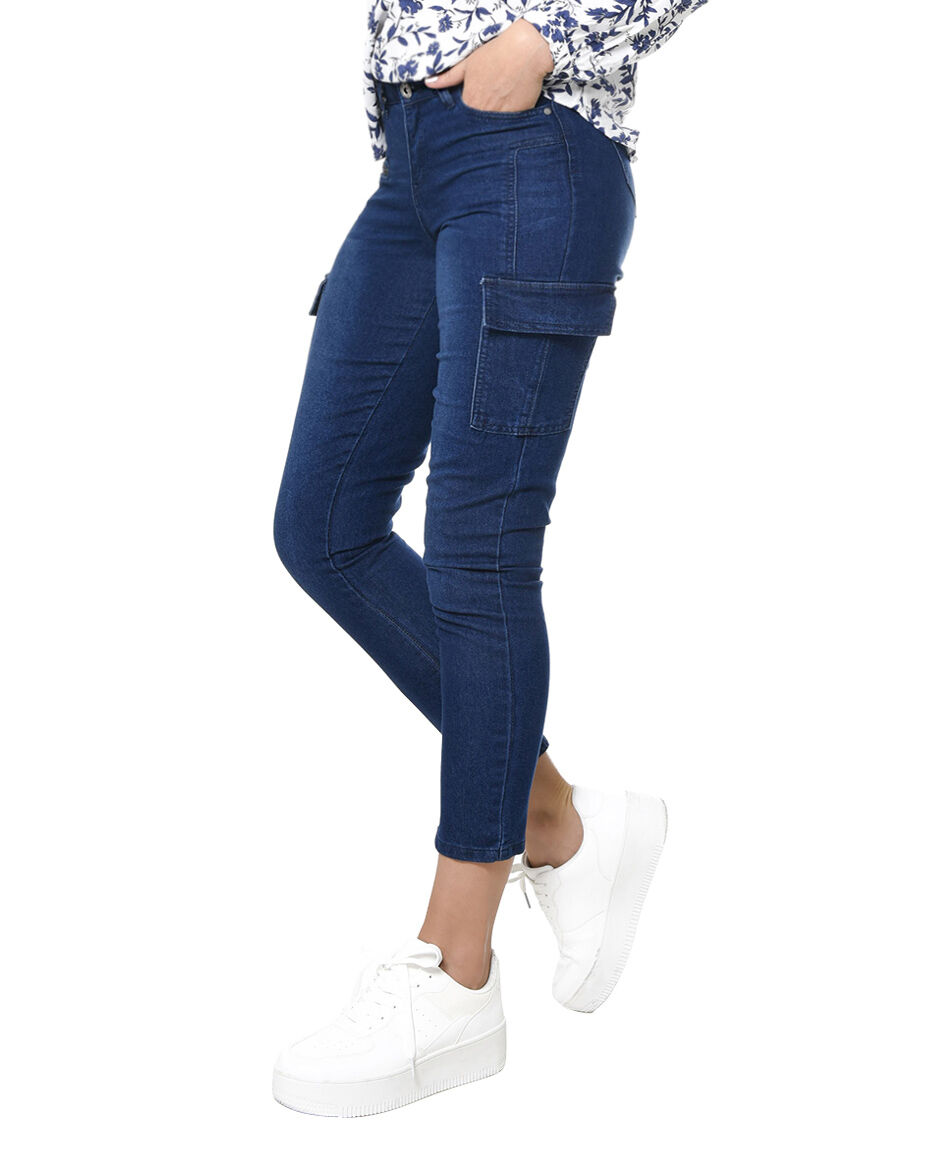 Pantalon cargo cierres