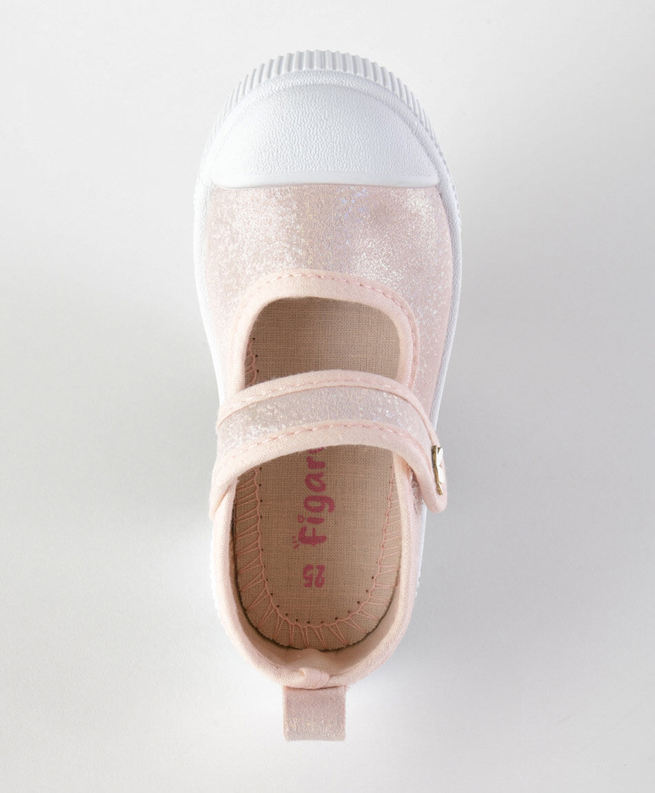 Ballerina infantil (22 a 25) brillos flor