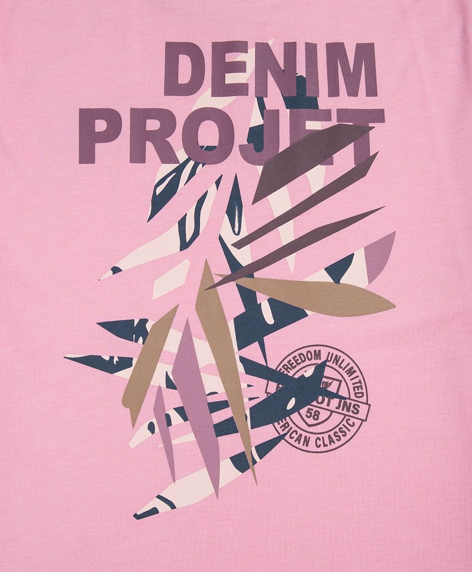 Remera hombre estampado denim project