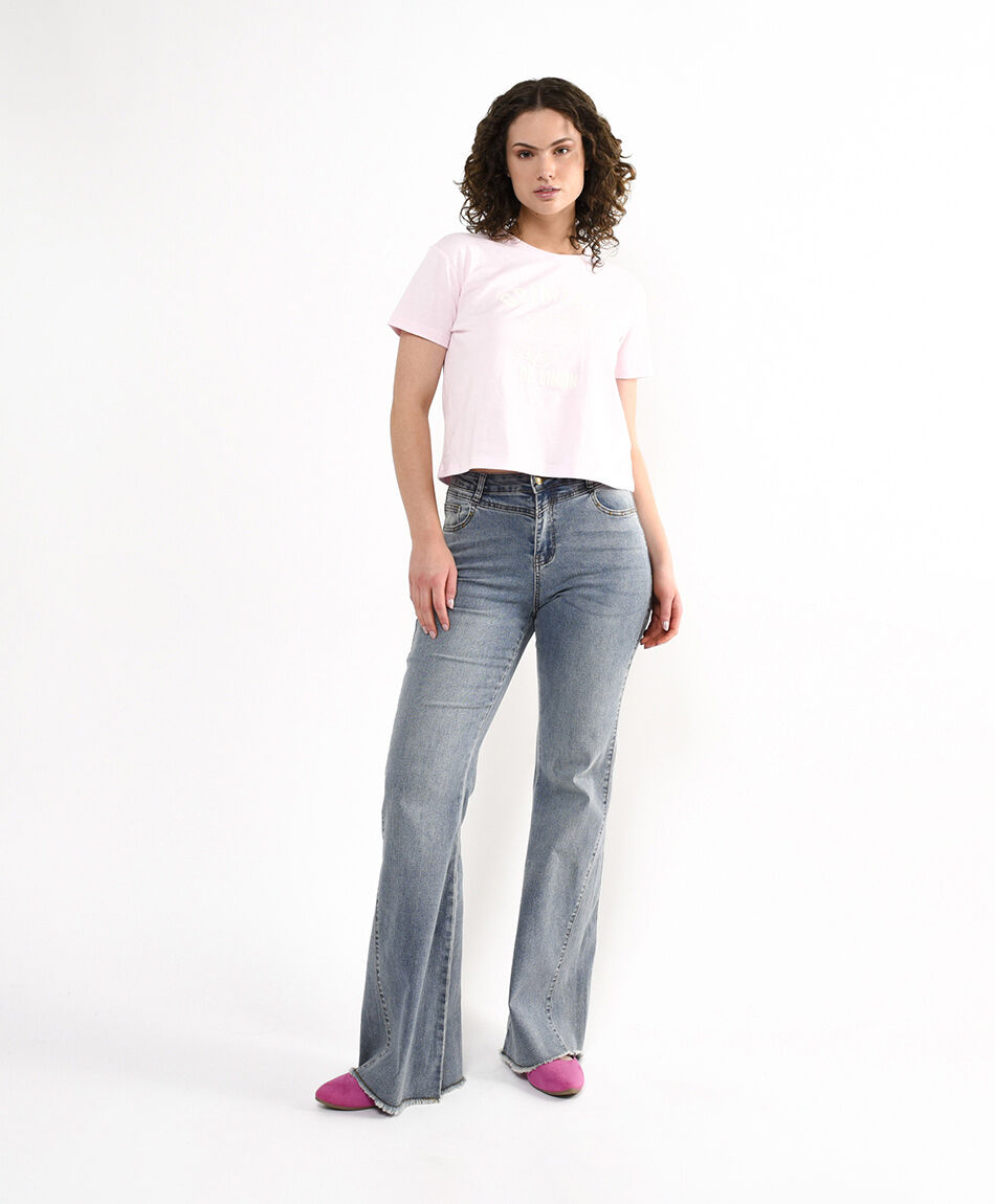 Jeans mujer cortes wide