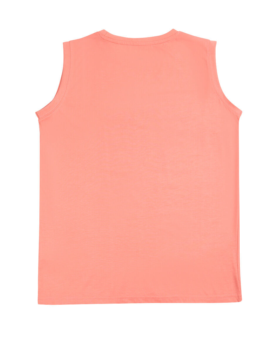 Remera ni&ntilde;o tibur&oacute;n sin mangas