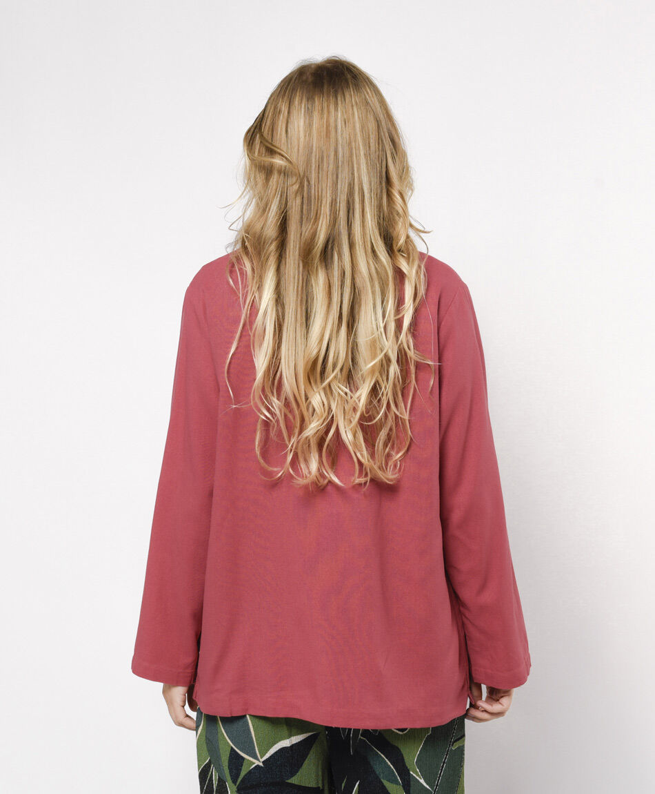 Blazer mujer lino color