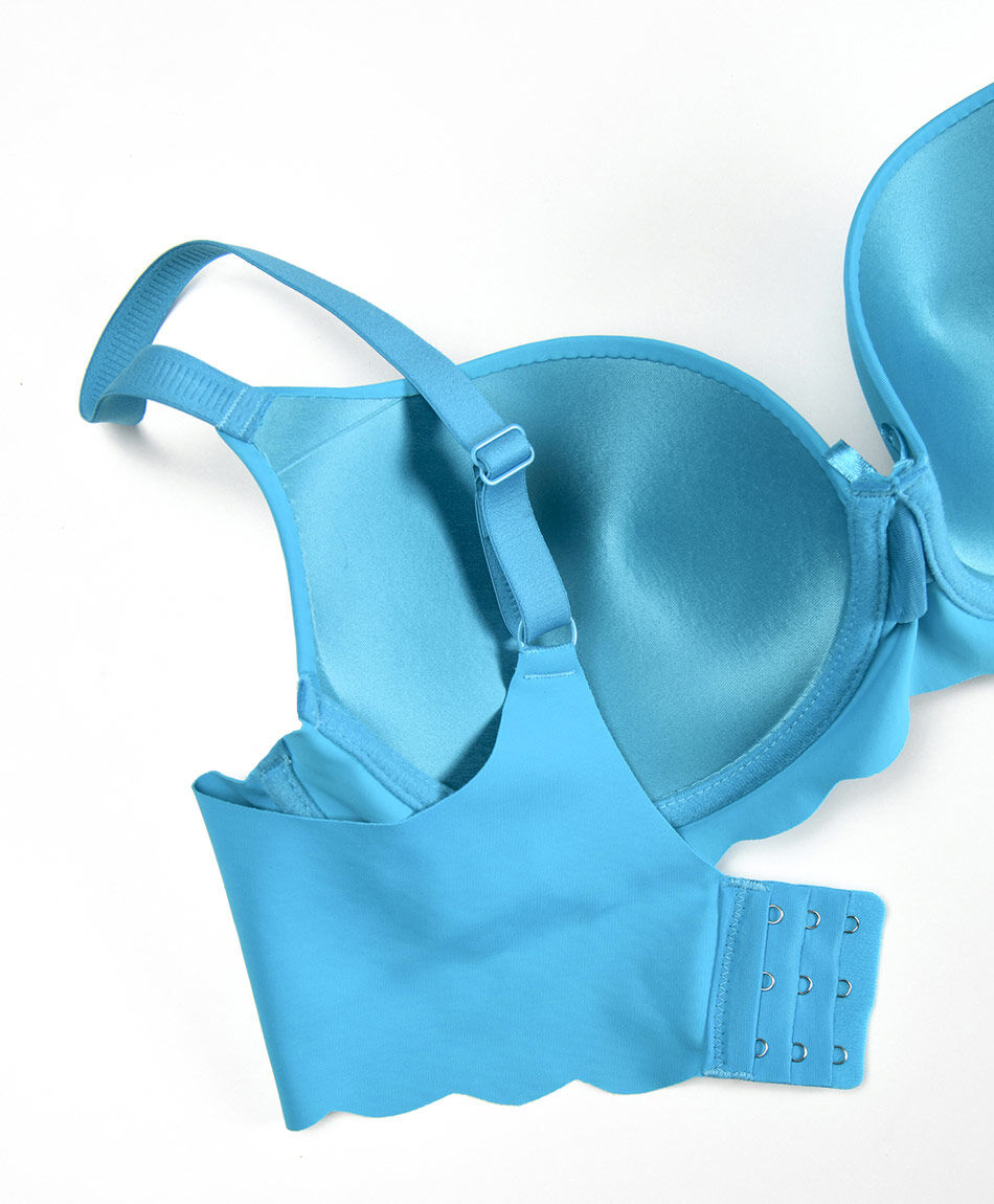 Corpi&ntilde;o mujer push up liso seamless colores