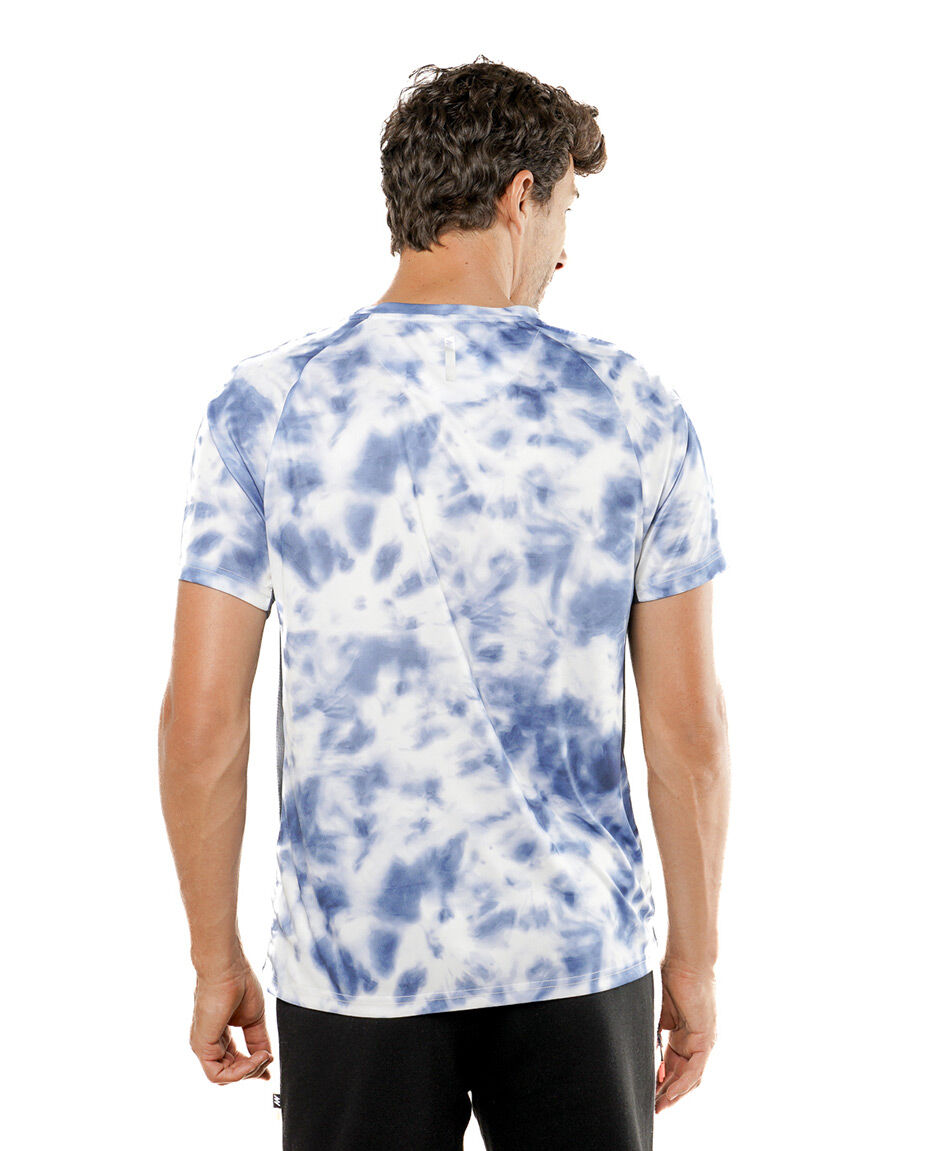 Remera deportiva hombre tie dye