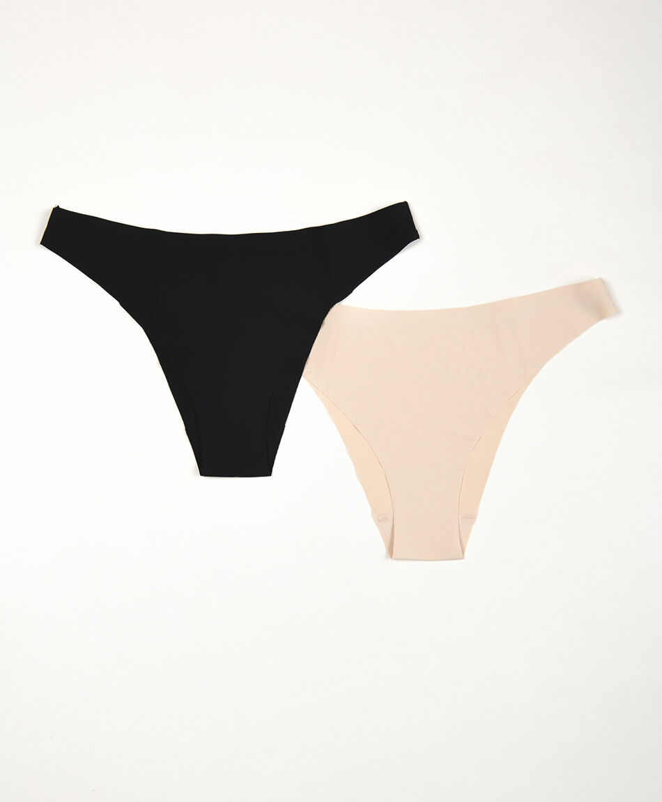 Pack 2 bombacha mujer bikini  canal&eacute;