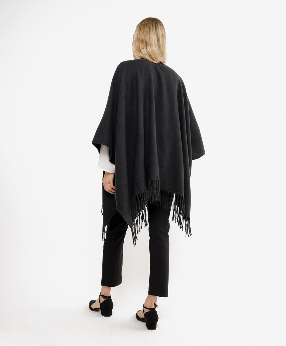 Poncho mujer dise&ntilde;o diamonds
