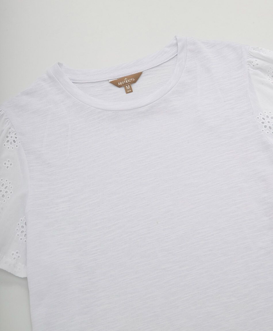 Remera mujer manga globo